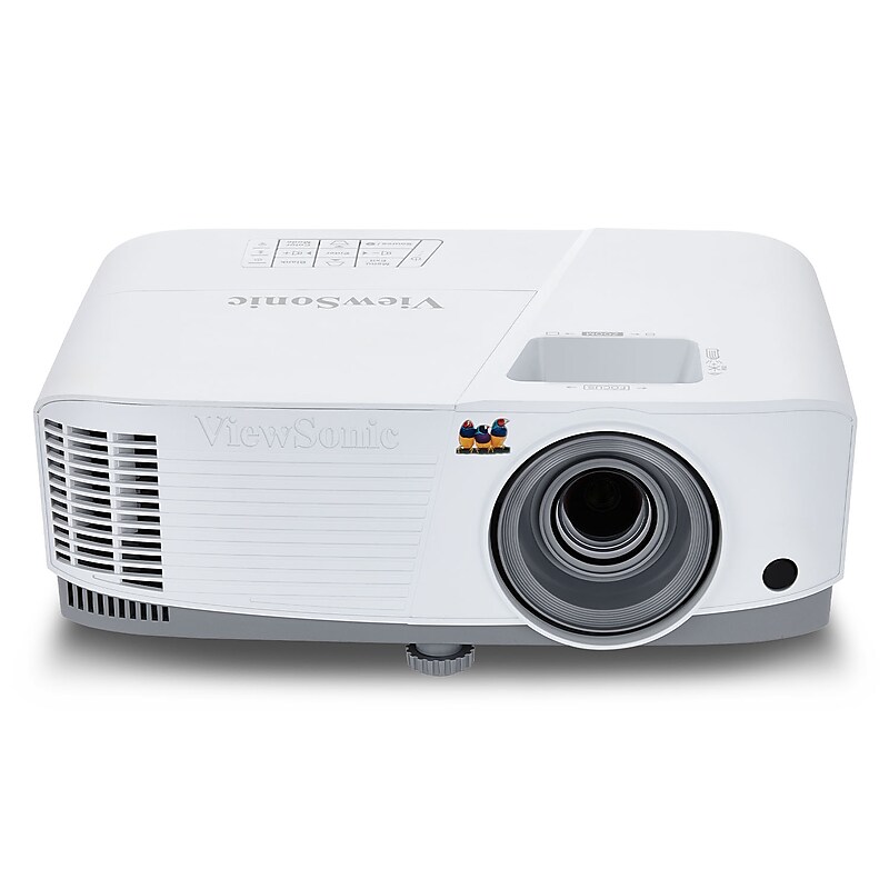 ViewSonic HDMI/USB/Composite Video/Component Video/S-Video DLP High Brightness Projector, White (PA504W) image 1