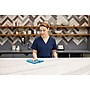 HYGEN r-40 Recycled Microfiber Cleaning Cloths, 16" x 16", Blue, 24/Pack (1820583)~#|#~B729917B-866B-4230-96A94E88BB7C3D8B_sc7