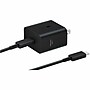 Samsung USB-C Wall Charger with Cable, 45W, Black (EP-T4511XBEGUS)~#|#~B72CC7BF-BAF8-4BE7-816B25458497FDD8_sc7