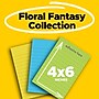 Post-it Notes, 4" x 6", Floral Fantasy Collection, Lined, 100 Sheet/Pad, 3 Pads/Pack (6603AU)~#|#~B72E62A7-746F-4F14-B8176B6183BA384F_sc7