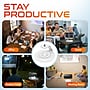 Delton 12D Projector Stand with 360° Rotating Base, White (DPS12D)~#|#~B72E8592-B483-4627-B4FBA96858047896_sc7