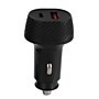 Vivitar USB-A/USB-C Dual Car Charger, 38W, Black (STP6000-BLK-T35-12)~#|#~B72E862A-99A0-443B-82D92479F2F36558_sc7