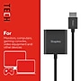 Staples TECH HDMI to VGA Audio/Video Adapter, Male to Female, Black (ST62356)~#|#~B73359E6-5B06-440C-B72D0242B6BE08BC_sc7