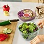 bentgo All-in-One Salad Container, 5-Compartment, Rose, 61 oz. (BGLASSAL-R)~#|#~B736A375-A401-4134-A5BB8F188886C6DD_sc7