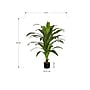 Monarch Specialties Inc. 47" Artificial Dracaena Tree in Pot (I 9542)~#|#~B737982D-9148-4211-9A2457566E7540DC_sc7