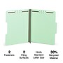 Staples® 60% Recycled Classification Folders, 3" Expansion, Letter Size, Light Green, 25/Box (TR18354)~#|#~B739A4DB-49AD-429C-B4F0F33E3FEB9D25_sc7