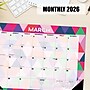2026 Willow Creek Modern Geometric 17" x 12" Monthly Desk Pad Calendar (57117X)~#|#~B74395A5-BB1C-47E8-B573066B82C6F64C_sc7