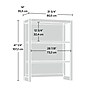 Sauder Cannery Bridge 32"W Desktop Hutch, Sindoori Mango (429554)~#|#~B748C1C1-05CA-410E-86175E05F6B74A86_sc7