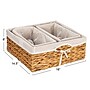 Household Essentials Woven Storage Wicker Basket, Natural, 3/Set (HE1098)~#|#~B74C4ED7-0C22-47E5-97EF06EA094ACBC6_sc7