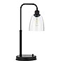 Safavieh Kashton 20" LED Table Lamp with USB Port, Black (TBL4186A)~#|#~B74F7EBC-B2D1-4239-AD0535B9709D32C3_sc7