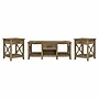 Bush Furniture Key West 47" x 24" Coffee Table with 2 End Tables, Reclaimed Pine (KWS023RCP)~#|#~B74FD2AD-0880-4784-B8A58190C6BF7158_sc7