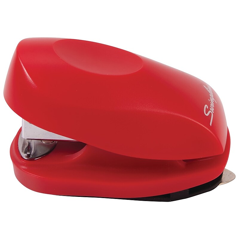 Swingline Tot Mini Stapler, 12-Sheet Capacity, Staples Included, Rio Red (S7048212) image 1