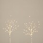 Nearly Natural 24-in Pre-Lit Artificial White Birch Branches with 80 Warm White LED Lights - Set of 2 (T4778-S2)~#|#~B75A4419-07E8-4B77-9A340E52FC48421D_sc7