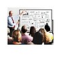 Excello Global Products Double Sided Magnetic Steel Mobile Dry-Erase Whiteboard, Aluminum Frame, 4' x 3' (EGP-HD-0066-BK)~#|#~B75B5087-0C55-45A0-82E60F4C7217D0F7_sc7