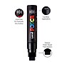 POSCA PC-Mix Water Based Paint Marker, Fine to Broad Tips, Black, 8/Set (UBCPCMIXBLACK8P)~#|#~B75CCD77-8213-495C-A453BFF570EA37B9_sc7