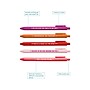 Baudville Retractable Gel Pens, Fine Point, Black Ink, 5/Pack (137176531)~#|#~B75E58D5-F6AF-47FD-9FB1980151A28140_sc7