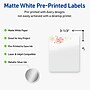 Avery Rectangle Multipurpose Labels, 4" x 3-1/3", White, 40/Pack (19479370429)~#|#~B764B390-A18D-45ED-B5DC78D69B248BF4_sc7