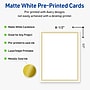 Avery Gold Multi-Lined Border Matte Blank Card, White, 10/Pack (S00-DPD)~#|#~B76BB27E-B0AD-4426-A459C56FCE5A4331_sc7