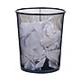 Staples Metal Mesh Trash Can, 4.4 Gallon, Navy Blue (ST63856)~#|#~B76D0D60-E86E-46B6-BC22FFB8B8C21ED1_sc7