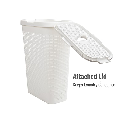 Mind Reader 10.5 Gallon Hamper with Lid