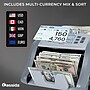 Cassida CRS7200 Cash Counter Machine with Mixed Denomination, Gray (CRS7200)~#|#~B771B2DA-84BD-47EB-88D7B0E62AB9BAFC_sc7