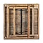 Storied Home Reclaimed Wood Square Folding Table, Natural (DF3714)~#|#~B774CB7F-9179-4388-B3FD1D3A855BF1E9_sc7