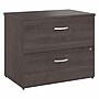 Bush Business Furniture Studio A 2-Drawer Lateral File Cabinet, Locking, Letter/Legal, Storm Gray, 36" (SDF136SGSU-Z)~#|#~B7788327-2817-4E71-8E498E704EEC8F57_sc7