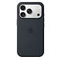 Apple Silicone MagSafe Phone Case for iPhone 18 Pro, Shock Absorbing, Navy Blue (MK8X4ZM/A)~#|#~B7798A28-F81D-463C-B5C60027B6A61EC2_sc7