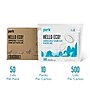 Perk™ Eco Compostable Straw Slot Plastic Lid, 12/16 Oz., Clear, 500/Pack (PK56198)~#|#~B77B4D79-2670-41B4-9F03E17E79DD8512_sc7
