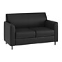 Flash Furniture Hercules Diplomat LeatherSoft Loveseat, Black/Chrome Legs (BT8272BKCHR)~#|#~B77BC7AA-790C-4271-81FEFF43DFD4A587_sc7