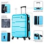 DUKAP Rodez 24" Hardside Suitcase, 4-Wheeled Spinner, TSA Checkpoint Friendly, Light Blue (DKROD00M-LBL)~#|#~B77CD54E-474D-4412-8D8A59733936AFD9_sc7