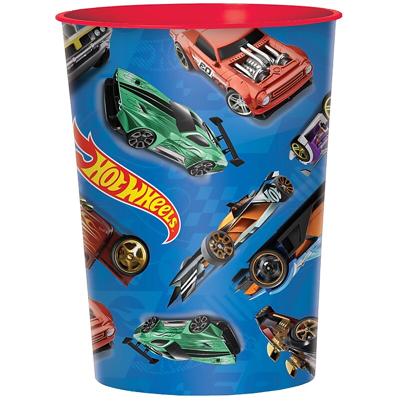 Party City Hot Wheels Favor Cups, 16 oz. (AM424172) image 1