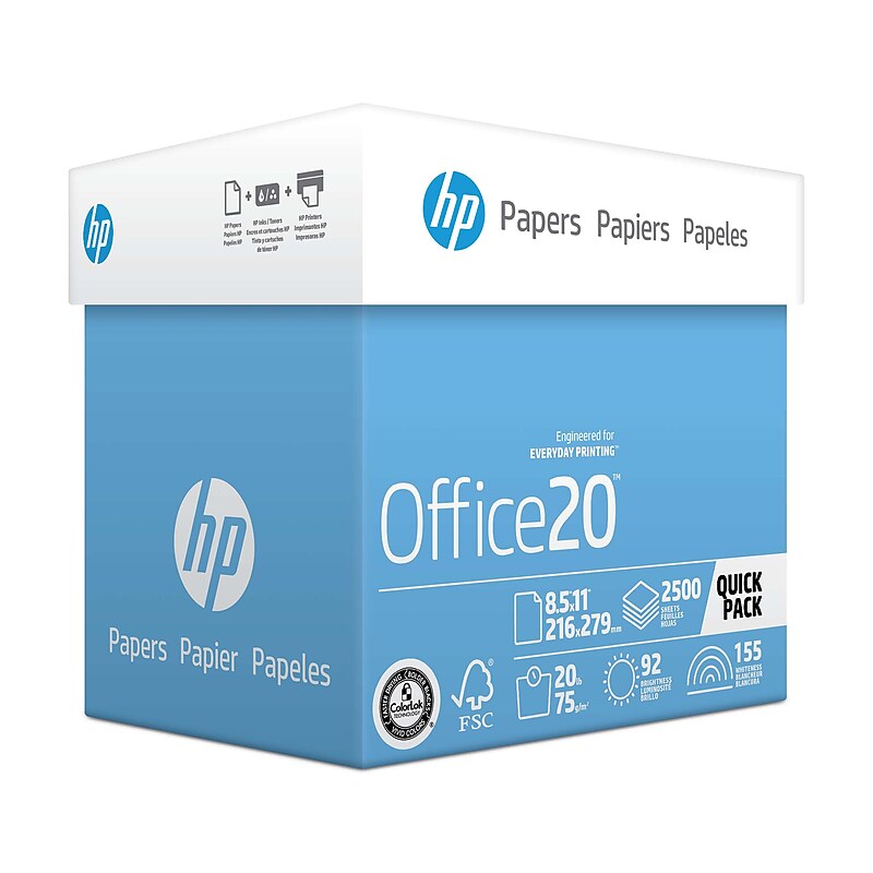 HP Office QuickPack Paper, 8-1/2