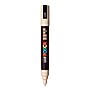 POSCA PC-5M Water Based Paint Marker, Medium Bullet Tip, Beige, 3/Pack (UBCPC5MBEIGE-3)~#|#~B789C7E1-1401-449F-AB622D05A5238F61_sc7