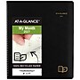 2027 AT-A-GLANCE Recycled 9" x 11" Monthly Planner, Faux Leather Cover, Black (70-270G-05-27)~#|#~B78AAC3B-C986-443D-83805C0C703E27DF_sc7