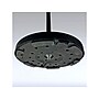 Azar Sign Holder, 9.75" x 46.5", Freestanding, Black, Plastic (300356-BLK)~#|#~B78CA403-56BD-43F9-9705FDEB28709778_sc7