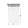 Staples Clasp Catalog Envelopes, 9"L x 12"H, White, 100/Box (570253/14210)~#|#~B78D4D6F-9F26-47D2-B4B8329FA44C5D09_sc7