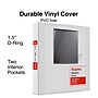 Staples 1 1/2" 3-Ring View Binders, D-Ring, White, 12/Pack (55409CT/26438CT)~#|#~B78F2D7B-D263-43C5-90D36D3F232FBE95_sc7