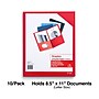 Staples 10% Recycled Smooth 2-Pocket Paper Presentation Folder, Assorted, 10/Pack (ST13366)~#|#~B797CB58-C494-4B07-A0F021023C8C1588_sc7