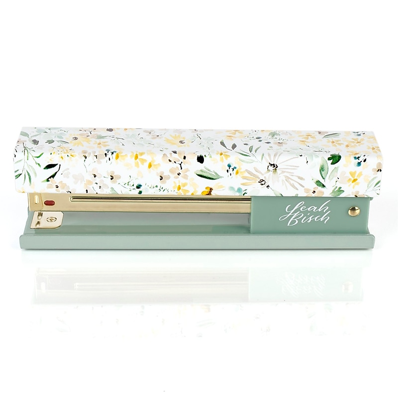 Swingline Leah Bisch Desktop Stapler, 20-Sheet Capacity, Wildflowers (S700034) image 1