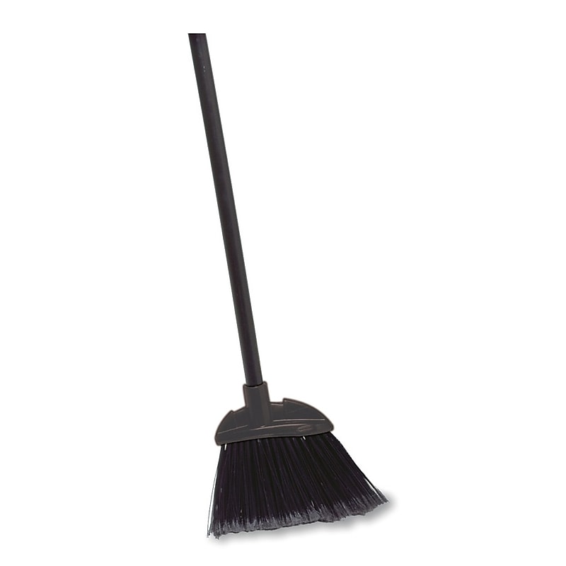 Rubbermaid Executive 7.5" Polypropylene Bristle Lobby Broom, Black (FG637400BLA) image 1