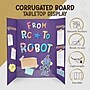 Enday Emraw Tri-Fold Presentation Board, 36" x 48", Corrugated, White, 4/Pack (EDY11544)~#|#~B7984A52-828E-4CCB-9981F19F04AF4D27_sc7