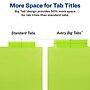 Avery Big Tab Insertable Plastic Divider, 8 Tabs, Multicolor, 1 Set (11901)~#|#~B79B3634-B55A-47C2-B1FC6922C69D8900_sc7