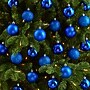 Nearly Natural Holiday Christmas Blue Shatterproof Ornament Set, 2.5", 30/Set (D1055-BL)~#|#~B79DEE25-C291-4E8A-94FA192594FF0674_sc7