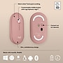 Logitech Pebble 2 M350s Wireless Ambidextrous Optical Mouse, Tonal Rose (910-007023)~#|#~B7A55CD7-DFC9-48D9-873631D54C3C4882_sc7