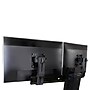 Ergotron WorkFit Dual Adjustable Monitor Mount Kit, Up to 24" Monitor, Black (97-615)~#|#~B7A772C2-9449-4BD3-9925D58AA28FBDB2_sc7
