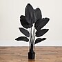 Nearly Natural Artificial Halloween Black Travelers Palm Tree, 4' (T5228)~#|#~B7AAA0F2-66E7-4F29-B37EF282367BC7A8_sc7