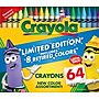 Crayola Limited Edition Collection Crayons, Assorted Colors, 64/Box (52-3021)~#|#~B7AAB0A3-07DE-4CEE-ABF21A2CCAE78CD0_sc7