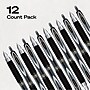 uniball 207 Retractable Gel Pens, Micro Point, 0.5mm, Black Ink, Dozen (61255)~#|#~B7ACBD93-826A-49AE-8EA58EA83C250BD9_sc7