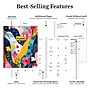 2026 TF Publishing Colorful Collage 6.5" x 8" Monthly, Paperboard Cover, Multicolored (26-4202)~#|#~B7AE8DA4-45C6-4C21-9BA78BFB18D46E26_sc7